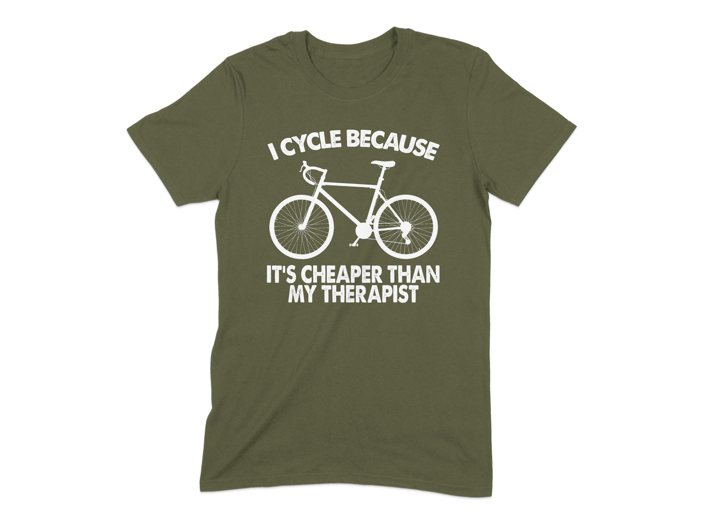 I Cycle Because It's Cheaper Than My Therapist product type